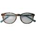 Foster Grant Women's Elodie Round Reading Glasses - Brown Tortoise 1.25 | Stylish & Comfortable International Shipping Available - Buy Online on GoSupps.com