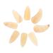 POPETPOP 8 Pcs Guzheng nail pieces lute instrument false nail tips instrument fake nails Finger Protectors guitar picks guitar for kids Portable Guzheng Nails Plicks horns child Sadhu thumb 2.7X1.2X0.1CM Yellow