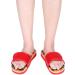 Shop Verdant Touch Reflexology Foot Massage Slippers - Acupuncture Health Care Shoes in Red Size 38 for Ultimate Comfort - Buy Online on GoSupps.com