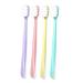 Minkissy 4 pieces toothbrush set made of soft cotton teenage toothbrush women toothbrush toothbrushes clean 3-page toothbrush hand toothbrush portable box women soft fur