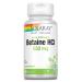 Solaray HCL with Pepsin 650 mg 250 Vegetarian Capsules