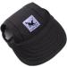 Urfeda Adjustable Baseball Cap for Dogs - Sun Protection Hat for Pets with Ear Holes | Travel & Sport Dog Hats - Black/Summer Family Outdoor Gear - Buy Online on GoSupps.com