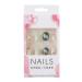 DIY Self-adhesive Stickers Detachable Summer Acrylic Manicure Full Cover Fake Nails(1)