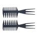 Slicked-back 3-in-1 Fish Tail Bone Hair Extension Comb for Styling & Coloring at Salon or Barbershop - Buy Online on GoSupps.com