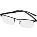 Unisex Progressive Multifocal Reading Glasses - Blue Light Filter Anti-Fatigue Computer Glasses for Men & Women - UV Protection Reduce Eye Load Presbyopia Readers 2.50x - Black - Buy Online on GoSupps.com