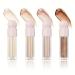 GECOMO Liquid Contour Beauty Wand - Moisturizing Highlighter & Bronzer Makeup Stick Dewy Finish 0.25 Oz/7.5ml - 01 Moonlight - International Shipping Available - Buy Online on GoSupps.com