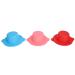 Pack of 3 Silicone Wax Melting Bowls for Hair Removal | Non-Stick Wide Rim Wax Warmer Replacement Pot - International Shipping Available - Buy Online on GoSupps.com