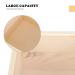 Lurrose Cotton Storage Box for Nail Wiping - Clear Container with Lid for Cotton Pads & Nail Polish Remover - Perfect Cosmetics Organizer - Buy Online on GoSupps.com