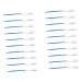Minkissy 50 pieces disposable toothbrush camping toothbrush toothbrush made of plastic travel toothbrush disposable toothbrush toothbrush portable toothbrush toothpaste accessories travel pp