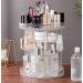 Cq acrylic 360 Degree Rotating Makeup Organizer - 4 Tier Adjustable Cosmetic Storage Display Case - Buy Online on GoSupps.com