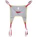 Mesh Sling Patient Lift Toileting Sling for Shower Home Use Special Walking Strap Patient Lift Slings Standing Walking Aids Strap Belt 507 LB (230 Kg) Max Large