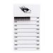 Premium Eyelash Extensions Tray - 7-15mm Lightweight Acrylic Eyelash Grafting Board & Storage Box for Professional Use - Buy Online on GoSupps.com
