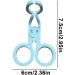 Invisible Lens Wearing Aids Invisible Applicator and Remover | Soft Invisible Lenses Remover and Insertion Tool Invisible Lens Wearing Aids Application Tool Invisible Lens Tweezers Blue - Buy Online on GoSupps.com