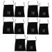 FOMIYES 10 Pcs Storage Bag Cloth Bags Drawstring Cosmetics Organizer Bag Guest Room Supplies Travel Bag Hair