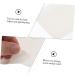 Didiseaon 5 Sheets Double-sided Tape 2 Side Adhesive Hair Tapes Adhesive Strips for Hair Extension Lace Wig Tape in Hair Extensions Human Hair Wig Tape Water Proof Double Sided Tape White 2X0.5X0.1CM White - Buy Online on GoSupps.com