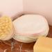 Washable and Reusable Cotton Pads - 7 cotton pads - 100% Organic Cotton Pads All Skin Types Zero Waste Makeup Remover Sponges for Face 1 Towel Side and 1 Microfiber - LES PETITS PRODIGES - Buy Online on GoSupps.com