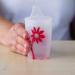 Ornamin Anti-Slip Flower Cups Set - 220ml Blackberry/White Beak Attachment for Kids | Perfect Drinking Cups for Children - Buy Online on GoSupps.com