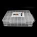 Double-Sided 46 Grids Sewing Organizer - Clear Plastic Thread Box for Embroidery, Crafts & Small Toys - Buy Online on GoSupps.com