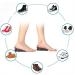 Invisible Air Cushion Half Insole - 5cm Height Lift Shoe Inserts for Taller Heels - Men and Women - Buy Online on GoSupps.com