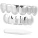 Shop 3 Sets Electroplated Golden Mouth Braces - Hip Hop Style & International Shipping - Buy Online on GoSupps.com