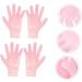 minkissy 2 Pairs Whitening Moisturizing Gloves Cotton Gloves for Dry Hands Hand Treatment Cracked Hands Grooming Glove Bedtime Gloves Gel Moisturizing Gloves Sokcs Anti-Crack Sebs Sock Miss - Buy Online on GoSupps.com