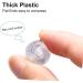 25pcs Clear Plastic Cord Lock Stopper End Toggle for Drawstring Clothing, Shoelace, Bag, Camping - Buy Online on GoSupps.com