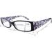 Eyekepper 5-Pack Floral Reading Glasses - Stylish Spring Hinge Frames 2.0x Magnification - International Shipping Available - Buy Online on GoSupps.com