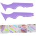 NOLITOY 2pcs Silicone Beauty Ruler Eyeshadow Angled Eyeliner Stencils Makeup Stencils Aid Shield Face - Buy Online on GoSupps.com