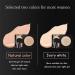 Ordolava Flawless CC Cream Mushroom Head Air Cushion CC Cream Moisturizing Concealer Makeup Base Foundation CC Cream Moisturizing Oil Control Long Lasting Concealer (2Pcs) 1.00 g (Pack of 1) 2Pcs - Buy Online on GoSupps.com