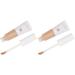 FLOWER BEAUTY By Drew Barrymore Get Real Serum Concealer - Brightens Skin + Blurs Blemishes - Hydrating Serum- Medium Honey (Pack of 2)
