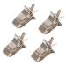 Xpex 4 pieces of parrot fruit vegetables feeder clip birds feeder feeder device bird cage accessories metal clips for paraso