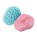 TOVINANNA 2 piece massage shampoo brush head washwrine hair scalp brush scalp meacia massage brush hair washing comb silicone hairbrush massage hairbrush head cleaning massage