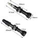 Shop Sioppkik 2-Piece Village Bicycle Tubeless Presta Aluminum Alloy Valve - 54mm for Street & MTB Tires - Black - Buy Online on GoSupps.com