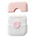 Split Ends Hair Trimmer for Women 2 in 1 Mini Split End Repair Hair Brush Detachable Dustproof Knob Adjustable Stainless Steel Slicer Hair Clipper Type 1