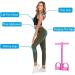 MOILO Multi-Functional Stirrup Puller 6 Tubes Natural Rubber Resistance Band Natural Latex Fitness Yoga Tension Rope has arm/Abdominal/Waist/Leg Slimming Training Equipment Pink - Buy Online on GoSupps.com