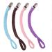 Buy EXQUILEG 4Pcs Pacifier Strap Clips - Cotton Pacifier Chain with Stainless Steel Clamps for Unisex Babies - Secure & Stylish Baby Accessories - Buy Online on GoSupps.com