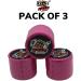 Buy Sweat & Water Resistant Pink 2.0 Hook Grip Tape (3 Pack) for Weightlifting - Ideal Hand Thumb & Gym Tape - Buy Online on GoSupps.com