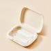Retainer Holder ETUI | Portable Storage Box for Retainer Tooth Clips | Hygienic Orthodontic Protection - Slim Milky White - Buy Online on GoSupps.com