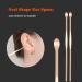 7PCS Stainless Steel Ear Wax Removal Kit - Earpick Ear Cleaner Spoon Set for Ear Care - Buy Online on GoSupps.com