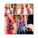 Hot Huez Temporary Hair Chalk Set - 4 Vibrant Colors - Buy Online on GoSupps.com
