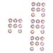FOMIYES 32 Boxes Soft Pottery Decor Nail Accessories Fruit DIY Polymer Slices Resin Charms for Crafts Jewels for Nails Craft Making Patch Manicure Patch Polymer Clay Patch Bulk Assorted 3D