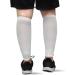 Muvin Solid Calf Compression Sleeves for Men & Women - White, Size L | Sports Running - Shin Splints & Muscle Pain Relief - Buy Online on GoSupps.com