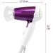 ADITAM Dryer with Folding Handle Dual Voltage Travel Hair Dryer Color: Purple Double The Comfort - Buy Online on GoSupps.com