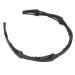 Folding Headband Hair Headpiece Simple Card for Summer Outgoing Summertime Headbands (Black)