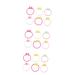 Upkoch 18 StK arm loops candy -colored bracelet baby girl bracelet colorful bracelets for children party instruction bracelets for children princess toys small