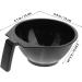 Vaguelly Lot de 5 Bols de Teinture Capillaire Noirs Plastique Solide Grosse Capacit pour Salon de Coiffure et Usage Personnel M lange Facile de Couleur Accessoires de Beaut  - Buy Online on GoSupps.com