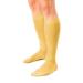 Teresa Medica - Medical compression stockings for men (class 13-21 mmHg) - Thrombosis socks for the flight - knee -length support stockings with a closed tip - (honey paint shoe size: 44-46) Honey shoe size: 38-40
