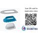 Deck My Diabetes Omnipod Grip Shield with Comfort Ring - Reusable, Flexible, Easy One-Handed Application (2 Patches) - Bright White - Buy Online on GoSupps.com