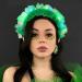 Fashband St.Patrick's Day Headband Light Up Green Heabands LED Irish Organza Party Featival Hair Accessories for Women (G) - Buy Online on GoSupps.com