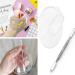 RUITASA Hand Makeup Mixing Palette with Stainless Steel Rod - Nail Art Manicure Palette - Buy Online on GoSupps.com